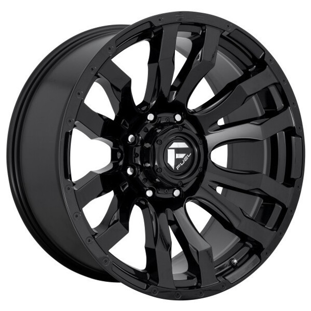 Fuel Offroad Wheels Blitz D675 Gloss Black 22x10 -18mm Offset 6x139.7 (6x5.5) Fuel Offroad Wheels Blitz D675 Gloss Black 22x10 -18mm Offset 6x139.7 (6x5.5)
