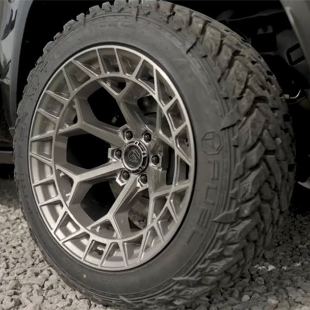 Fuel Offroad Wheels Charger FC873 Platinum Bronze 22x9.5 18mm Offset 6x139.7 (6x5.5)