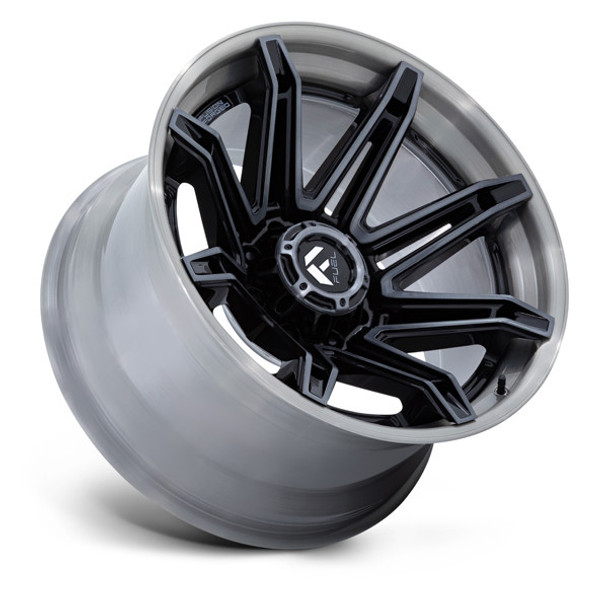 Fuel Offroad Wheels Brawl FC401 Gloss Black With Gray Tint 24x12 -44mm Offset 6x139.7 (6x5.5) Fuel Offroad Wheels Brawl FC401 Gloss Black With Gray Tint 24x12 -44mm Offset 6x139.7 (6x5.5)