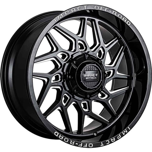 Impact Offroad Wheels 829 Gloss Black Milled 20x10 -12mm Offset 6x139.7 (6x5.5),6x135 Impact Offroad Wheels 829 Gloss Black Milled 20x10 -12mm Offset 6x139.7 (6x5.5),6x135