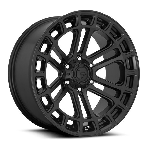Fuel Offroad Wheels Heater D718 Matte Black 20x9 1mm Offset 6x139.7 (6x5.5)