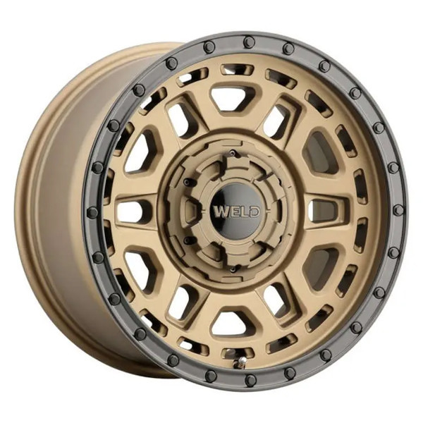 WELD Offroad Wheels Crux W120 Satin Bronze with Black Ring 22x10 -18mm Offset 6x135,6x139.7 (6x5.5)