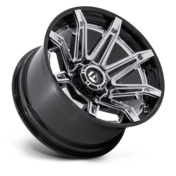 Fuel Offroad Wheels Brawl FC401 Chrome With Gloss Black Lip 22x10 -18mm Offset 6x139.7 (6x5.5) Fuel Offroad Wheels Brawl FC401 Chrome With Gloss Black Lip 22x10 -18mm Offset 6x139.7 (6x5.5)