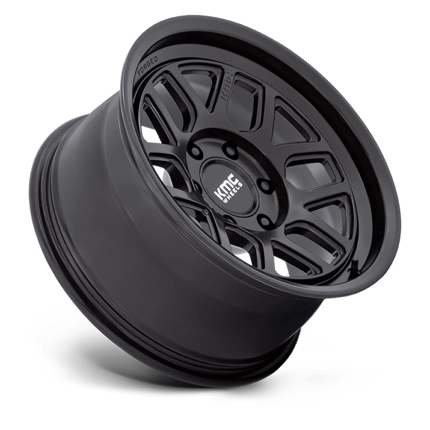 KMC Wheels Mesa Forged Monoblock KM446 Satin Black 18x9 0mm Offset 6x139.7 (6x5.5)
