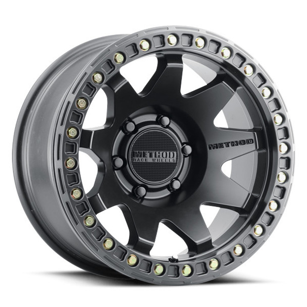 Method Wheels MR108 Beadlock Matte Black 17x9 -44mm Offset 6x139.7 (6x5.5) Method Wheels MR108 Beadlock Matte Black 17x9 -44mm Offset 6x139.7 (6x5.5)