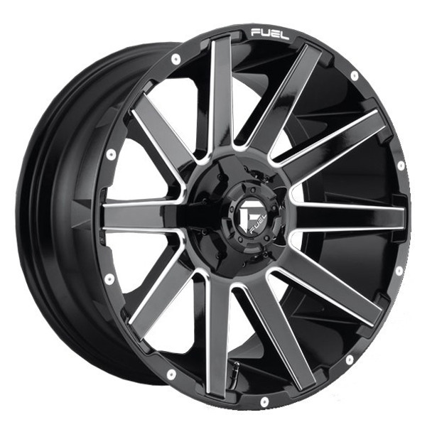 Fuel Offroad Wheels Contra D615 Gloss Black Milled 20x9 20mm Offset 6x135,6x139.7 (6x5.5) Fuel Offroad Wheels Contra D615 Gloss Black Milled 20x9 20mm Offset 6x135,6x139.7 (6x5.5)
