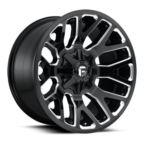 Fuel Offroad Wheels Warrior D623 Gloss Black Milled 20x10 -18mm Offset 6x135,6x139.7 (6x5.5) Fuel Offroad Wheels Warrior D623 Gloss Black Milled 20x10 -18mm Offset 6x135,6x139.7 (6x5.5)