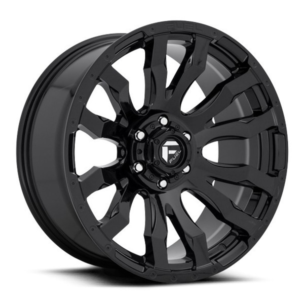 Fuel Offroad Wheels Blitz D675 Gloss Black 18x9 20mm Offset 6x139.7 (6x5.5) Fuel Offroad Wheels Blitz D675 Gloss Black 18x9 20mm Offset 6x139.7 (6x5.5)