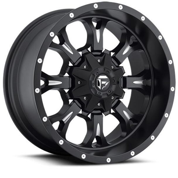 Fuel Offroad Wheels Krank D517 Matte Black Milled Accents 17x9 -12mm Offset 6x135,6x139.7 (6x5.5) Fuel Offroad Wheels Krank D517 Matte Black Milled Accents 17x9 -12mm Offset 6x135,6x139.7 (6x5.5)