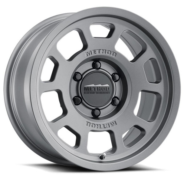 Method Wheels Bead Grip MR705 Titanium 17x8.5 0mm Offset 6x139.7 (6x5.5)