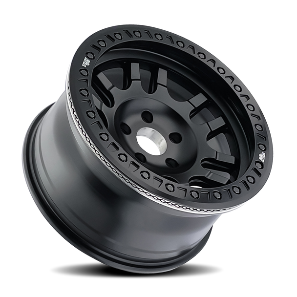 DirtyLife Wheels Canyon Beadlock 9314 Matte Black 17x9 -12mm Offset 6x139.7 (6x5.5)