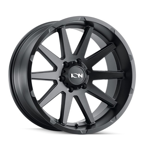 ION Alloy Wheels 143 Matte Black 18x9 18mm Offset 6x139.7 (6x5.5)