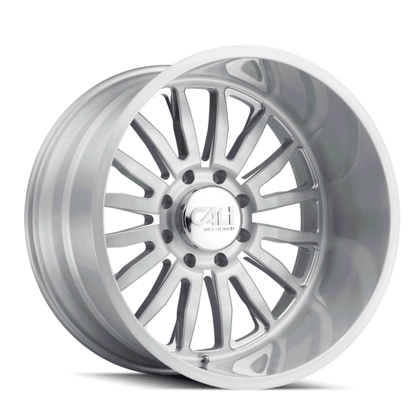 Cali Offroad Wheels Summit 9110 Brushed & Clear Coated 24x14 -76mm Offset 5x127 (5x5) | Fits Jeep Wrangler 07-Present and Jeep Gladiator Cali Offroad Wheels Summit 9110 Brushed & Clear Coated 24x14 -76mm Offset 5x127 (5x5) | Fits Jeep Wrangler 07-Present and Jeep Gladiator