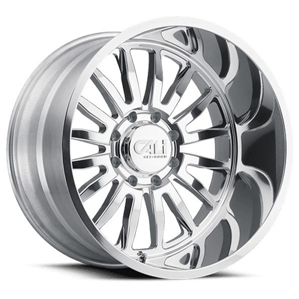 Cali Offroad Wheels Summit 9110 Polished 24x14 -76mm Offset 5x127 (5x5) | Fits Jeep Wrangler 07-Present and Jeep Gladiator Cali Offroad Wheels Summit 9110 Polished 24x14 -76mm Offset 5x127 (5x5) | Fits Jeep Wrangler 07-Present and Jeep Gladiator