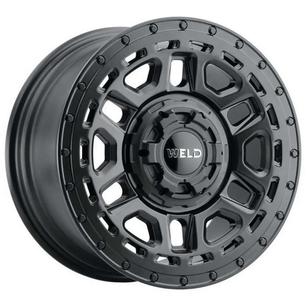 WELD Offroad Wheels Crux W119 Satin Black 17x9 -12mm Offset 5x114.3 (5x4.5),5x127 (5x5)