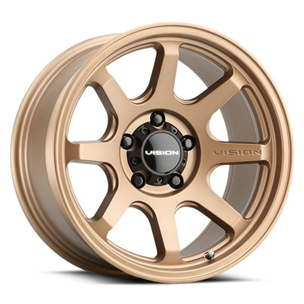Vision Wheels Flow 351 Bronze 17x8 30mm Offset 5x127 (5x5) | Fits Jeep Wrangler 07-Present and Jeep Gladiator Vision Wheels Flow 351 Bronze 17x8 30mm Offset 5x127 (5x5) | Fits Jeep Wrangler 07-Present and Jeep Gladiator