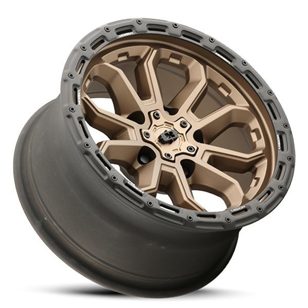 Vision Wheels Korupt 405 Satin Bronze 20x10 -25mm Offset 5x127 (5x5) | Fits Jeep Wrangler 07-Present and Jeep Gladiator Vision Wheels Korupt 405 Satin Bronze 20x10 -25mm Offset 5x127 (5x5) | Fits Jeep Wrangler 07-Present and Jeep Gladiator