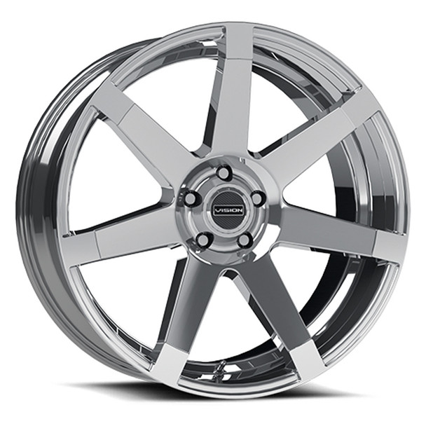 Vision Wheels Sultan 9042V Chrome 17x8 30mm Offset 5x127 (5x5) | Fits Jeep Wrangler 07-Present and Jeep Gladiator Vision Wheels Sultan 9042V Chrome 17x8 30mm Offset 5x127 (5x5) | Fits Jeep Wrangler 07-Present and Jeep Gladiator
