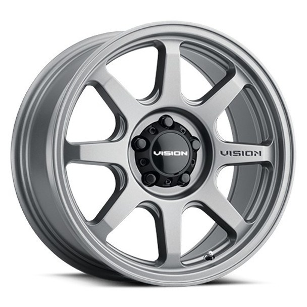Vision Wheels Flow 351 Satin Grey 17x8.5 10mm Offset 5x127 (5x5) | Fits Jeep Wrangler 07-Present and Jeep Gladiator Vision Wheels Flow 351 Satin Grey 17x8.5 10mm Offset 5x127 (5x5) | Fits Jeep Wrangler 07-Present and Jeep Gladiator
