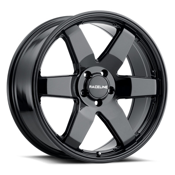 Raceline Wheels Addict 942B Black 17x9 0mm Offset 5x127 (5x5) | Fits Jeep Wrangler 07-Present and Jeep Gladiator