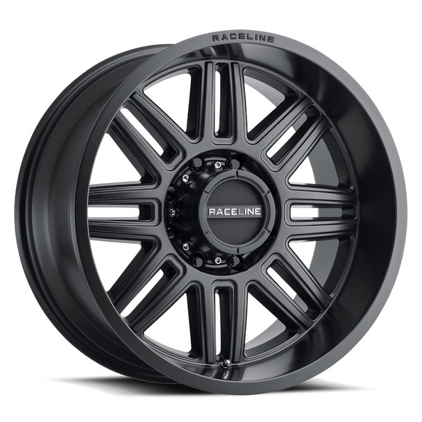 Raceline Wheels Split 948B Satin Black 17x9 18mm Offset 8x180 Raceline Wheels Split 948B Satin Black 17x9 18mm Offset 8x180