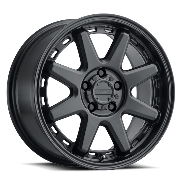 Raceline Wheels Scout 947B Satin Black 16x8 0mm Offset 5x127 (5x5) | Fits Jeep Wrangler 07-Present and Jeep Gladiator Raceline Wheels Scout 947B Satin Black 16x8 0mm Offset 5x127 (5x5) | Fits Jeep Wrangler 07-Present and Jeep Gladiator