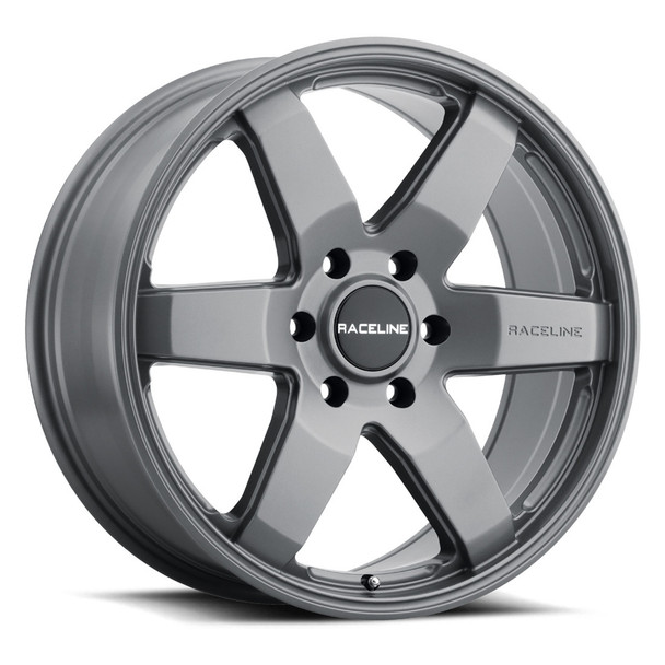 Raceline Wheels Addict 942GS Greystone 18x8 35mm Offset 6x132 Raceline Wheels Addict 942GS Greystone 18x8 35mm Offset 6x132