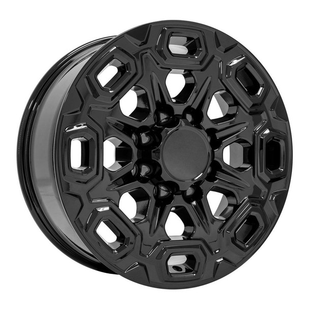 OE Wheels CV64A Chevrolet Silverado Gloss Black 20x8.5 12mm Offset 8x165.1 (8x6.5)