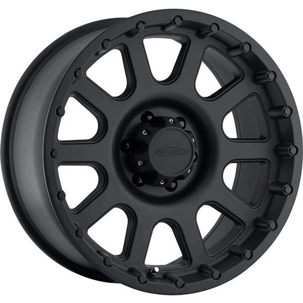 Pro Comp Wheels Bandido PA32 Flat Black 16x8 0mm Offset 5x127 (5x5) | Fits Jeep Wrangler 07-Present and Jeep Gladiator