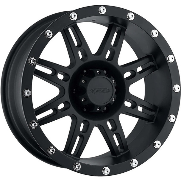 Pro Comp Wheels Stryler PA31 Flat Black 17x9 -6mm Offset 8x170