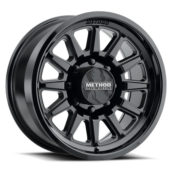 Method Wheels MR323 Gloss Black 17x9 -38mm Offset 5x127 (5x5) | Fits Jeep Wrangler 07-Present and Jeep Gladiator