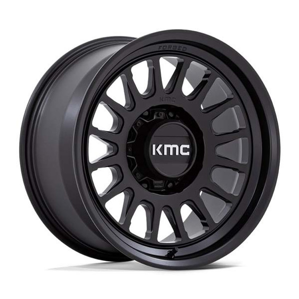 KMC Wheels Impact Forged Monoblock KM452 Satin Black 18x9 18mm Offset 8x170 KMC Wheels Impact Forged Monoblock KM452 Satin Black 18x9 18mm Offset 8x170
