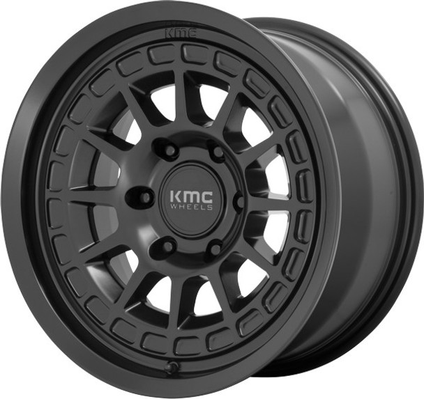 KMC Wheels Canyon KM719 Satin Black 17x8 35mm Offset 5x127 (5x5) | Fits Jeep Wrangler 07-Present and Jeep Gladiator KMC Wheels Canyon KM719 Satin Black 17x8 35mm Offset 5x127 (5x5) | Fits Jeep Wrangler 07-Present and Jeep Gladiator
