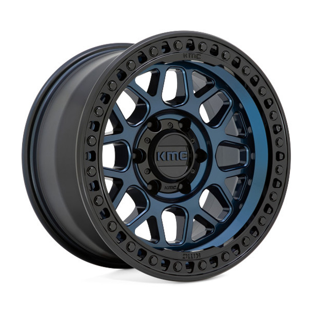 KMC Wheels GRS KM549 Midnight Blue with Gloss Black Lip 20x9 0mm Offset 6x135 KMC Wheels GRS KM549 Midnight Blue with Gloss Black Lip 20x9 0mm Offset 6x135