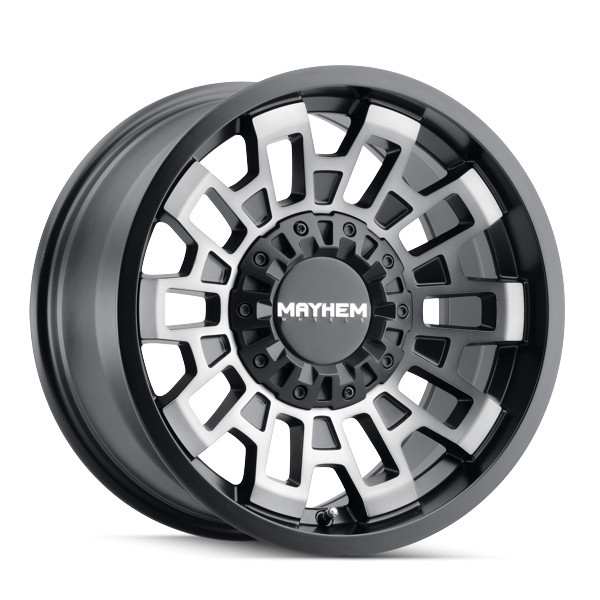 Mayhem Wheels Cortex 8113 Matte Black with Machined Dark Tint 20x9 0mm Offset 5x139.7 (5x5.5),5x150