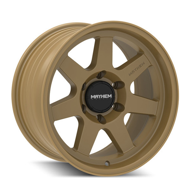 Mayhem Wheels Convoy 8307 Satin Bronze 17x9 -6mm Offset 5x127 (5x5) | Fits Jeep Wrangler 07-Present and Jeep Gladiator
