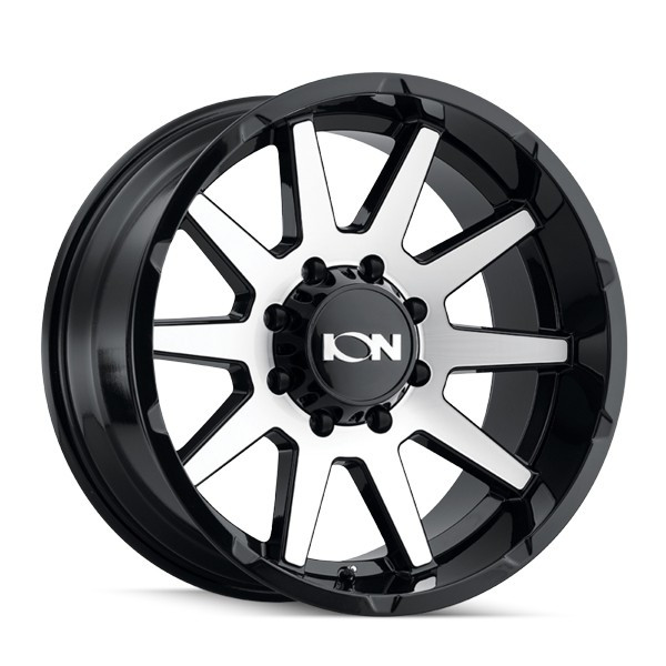 ION Alloy Wheels 143 Gloss Black with Machined Face 20x10 -19mm Offset 8x165.1 (8x6.5)
