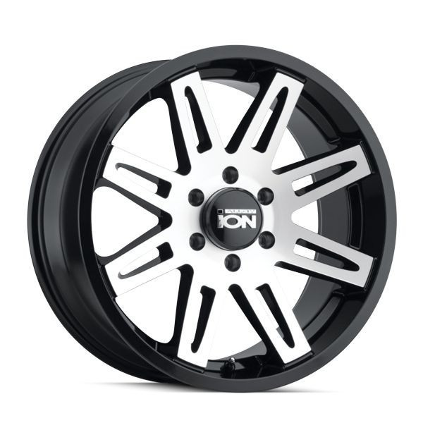 ION Alloy Wheels 142 Black with Machined Face 20x9 0mm Offset 8x170
