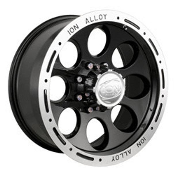 ION Alloy Wheels 174 Gloss Black 18x9 0mm Offset 5x127 (5x5) | Fits Jeep Wrangler 07-Present and Jeep Gladiator