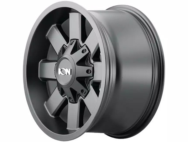 ION Alloy Wheels 141 Satin Black 20x9 18mm Offset 5x127 (5x5),5x139.7 (5x5.5) | Fits Jeep Wrangler 07-Present and Jeep Gladiator