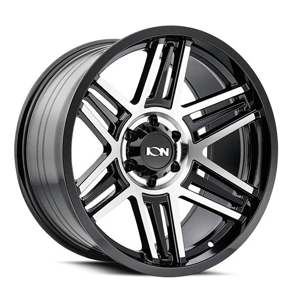 ION Alloy Wheels 147 Gloss Black Machined 20x9 0mm Offset 8x165.1 (8x6.5)