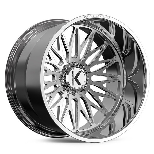 KG1 Forged Wheels Seismic KC059 Polished 22x14 -76mm Offset 5x127 (5x5) | Fits Jeep Wrangler 07-Present and Jeep Gladiator KG1 Forged Wheels Seismic KC059 Polished 22x14 -76mm Offset 5x127 (5x5) | Fits Jeep Wrangler 07-Present and Jeep Gladiator