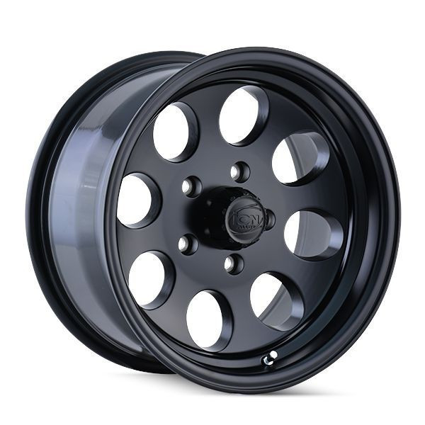ION Alloy Wheels 171 Matte Black 16x8 -5mm Offset 5x114.3 (5x4.5)