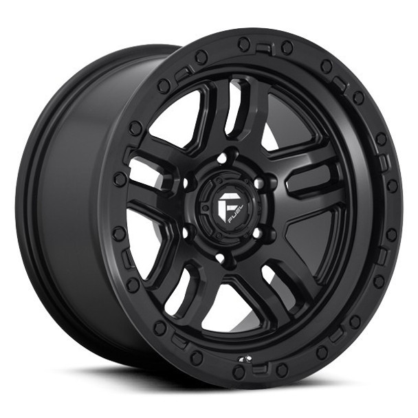 Fuel Offroad Wheels Ammo D700 Matte Black 17x9 1mm Offset 6x135