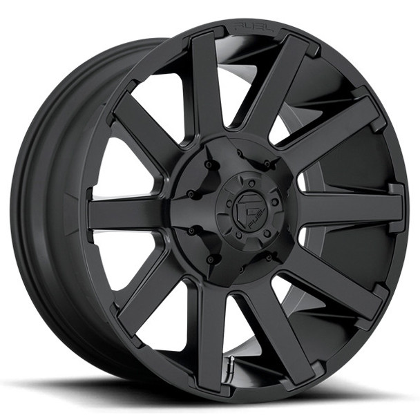 Fuel Offroad Wheels Contra D437 Satin Black 20x10 -18mm Offset 8x170 Fuel Offroad Wheels Contra D437 Satin Black 20x10 -18mm Offset 8x170