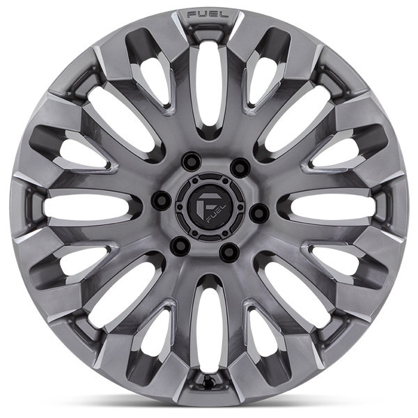 Fuel Offroad Wheels Quake D830 Platinum 20x10 -18mm Offset 5x127 (5x5) | Fits Jeep Wrangler 07-Present and Jeep Gladiator