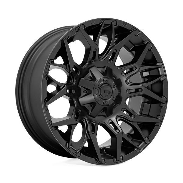 Fuel Offroad Wheels Twitch D772 Matte Black 22x12 -44mm Offset 8x165.1 (8x6.5)