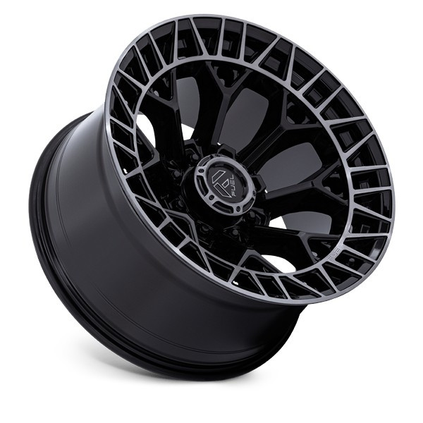 Fuel Offroad Wheels Charger FC873 Gloss Black Brushed Face Dark Tint 22x12 -44mm Offset 8x170