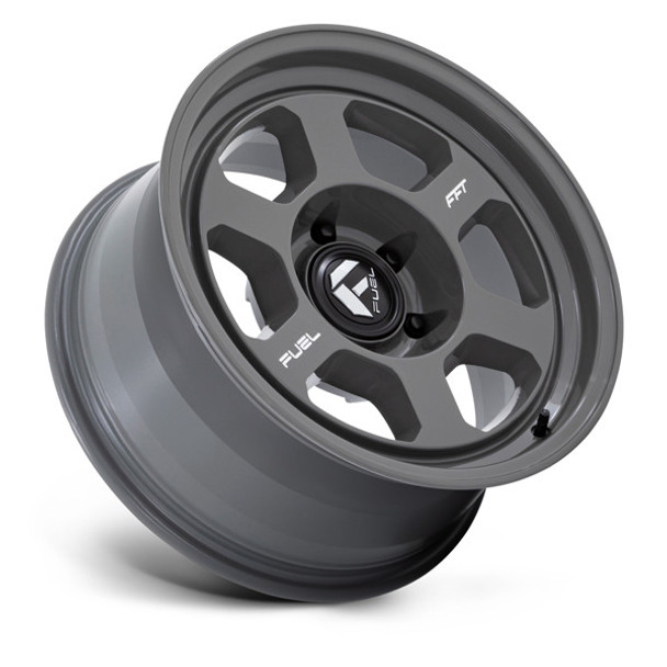 Fuel Offroad Wheels Hype FC860 Battleship Gray 17x8.5 10mm Offset 5x127 (5x5) | Fits Jeep Wrangler 07-Present and Jeep Gladiator