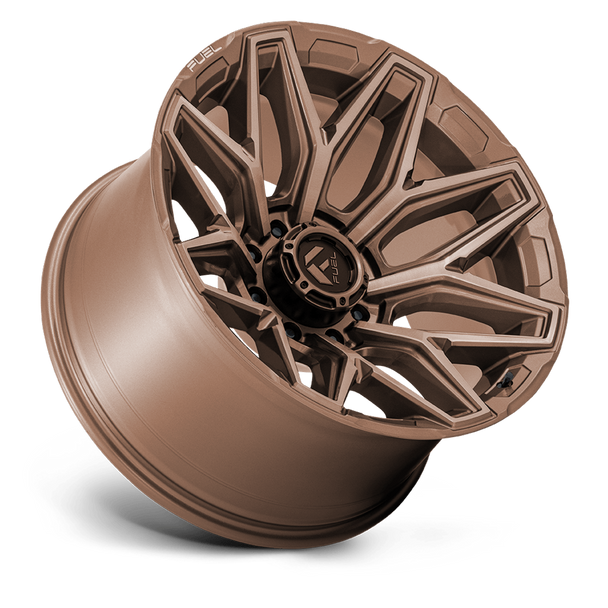 Fuel Offroad Wheels Flux FC854 Platinum Bronze 22x10 -18mm Offset 8x165.1 (8x6.5)